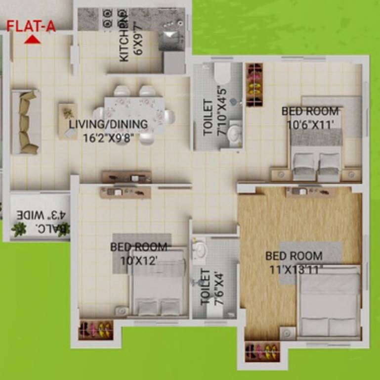 Floor Plan sunshine green city Floor Plan Floor Plan