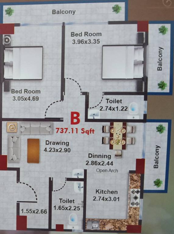 Floor Plan rohaniya heights Floor Plan Floor Plan