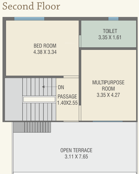 Second Floor Plan royal heritage villa Floor Plan Second Floor Plan