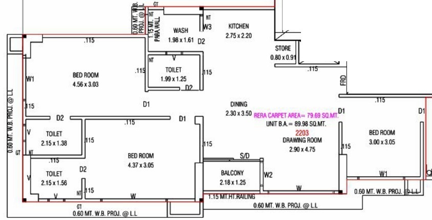 Floor Plan serenity shivam Floor Plan Floor Plan