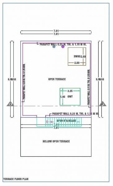  atharva-posh-ville Floor Plan Terrace Floor Plan