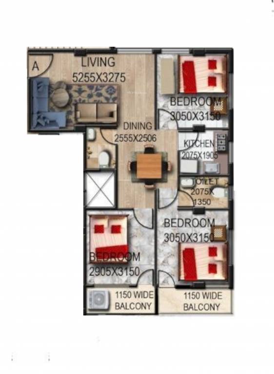 Floor Plan krishna kamdhenu Floor Plan Floor Plan