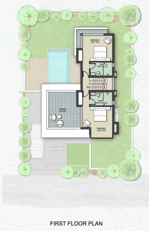 First Floor Plan serenia Floor Plan First Floor Plan