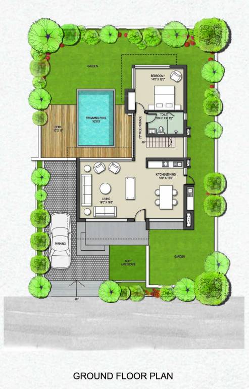  serenia Floor Plan Ground Floor Plan