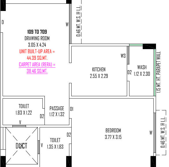 Floor Plan pushpam flora Floor Plan Floor Plan