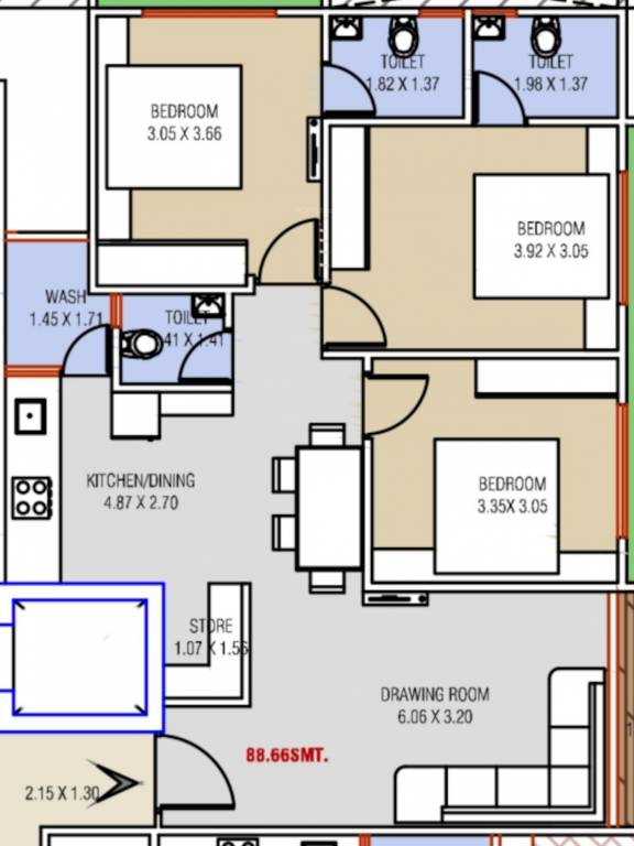 Floor Plan omkar lifestyle Floor Plan Floor Plan