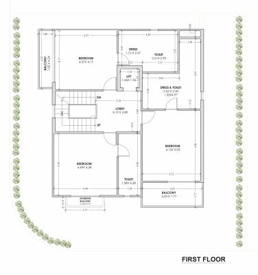  times-estate-phase-i Floor Plan First Floor Plan