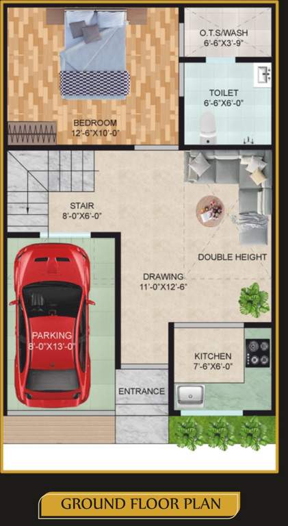 imperial homes Floor Plan Ground Floor Plan