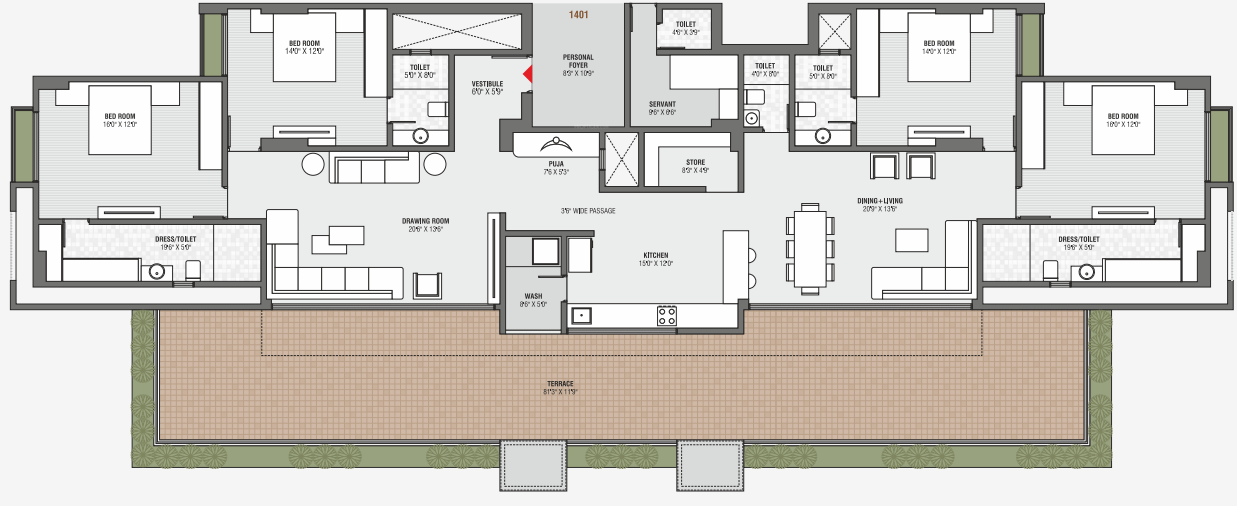Floor Plan vishakha empyrean Floor Plan Floor Plan