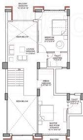 Upper Level Duplex Plan oranje castle Floor Plan Upper Level Duplex Plan