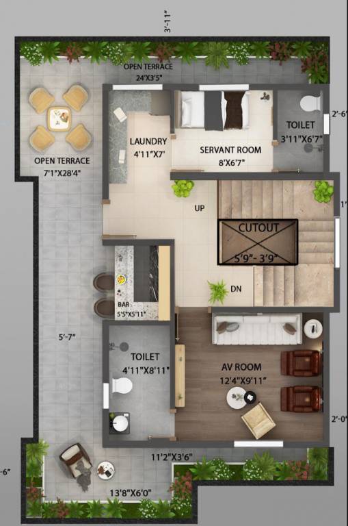 Third Floor Plan santorini Floor Plan Third Floor Plan