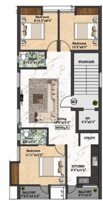 sai-meena-flats Floor Plan Floor Plan