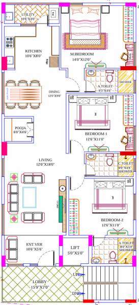  sri-raghavendra-golden-nest Floor Plan Floor Plan