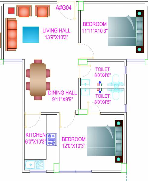  dwarikadhish-residency Floor Plan Floor Plan