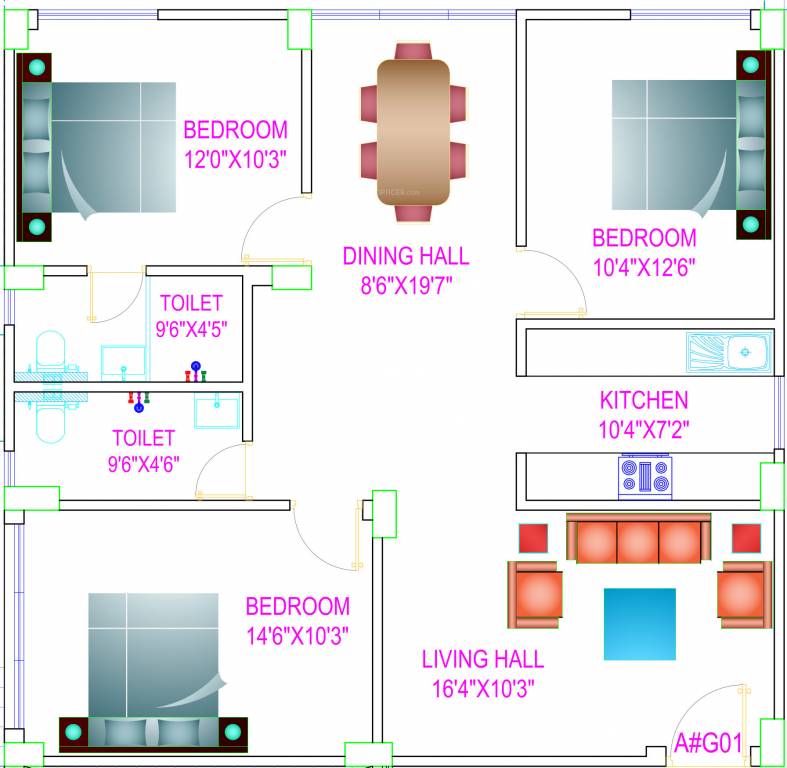 Floor Plan dwarikadhish residency Floor Plan Floor Plan
