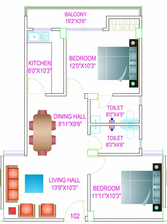 Floor Plan dwarikadhish residency Floor Plan Floor Plan