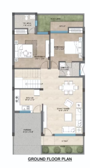  estate Floor Plan Ground Floor Plan