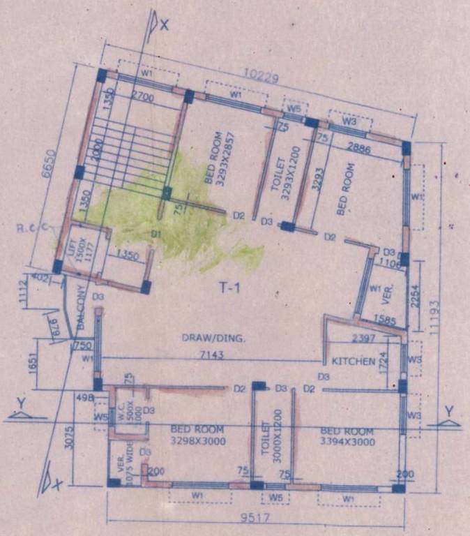Floor Plan 115e rashbehari avenue Floor Plan Floor Plan