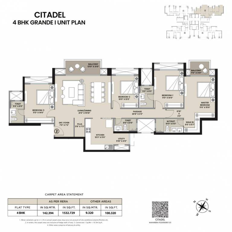 Floor Plan the arena hiranandani fortune city Floor Plan Floor Plan