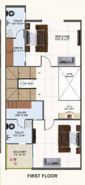  sigma-viyansh-vihar Floor Plan First Floor Plan