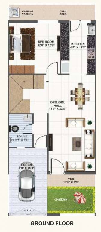 sigma viyansh vihar Floor Plan Ground Floor Plan
