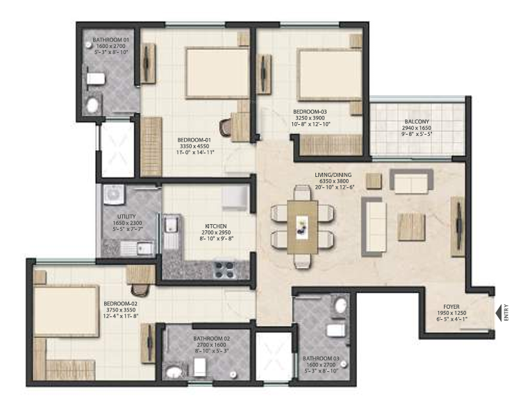 Floor Plan royal pavilion phase 2 wing 4 and 5 Floor Plan Floor Plan