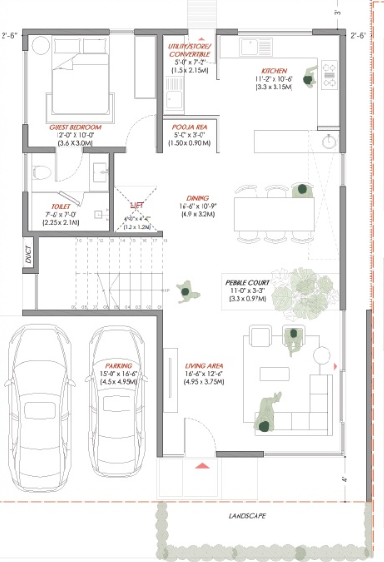  antelopes Floor Plan Ground Floor Plan