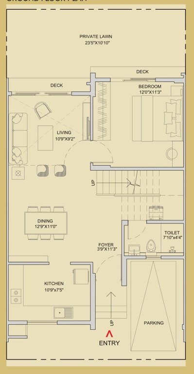  palm grove Floor Plan Ground Floor Plan