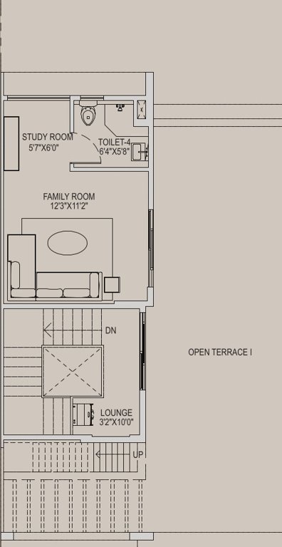  palm grove Floor Plan Second Floor Plan