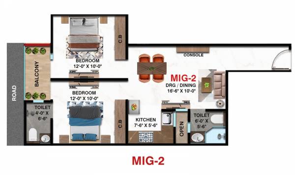  krishna-apartment Floor Plan Floor Plan