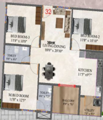 Floor Plan sahara grand Floor Plan Floor Plan
