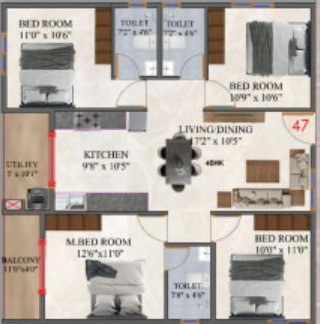 Floor Plan sahara grand Floor Plan Floor Plan