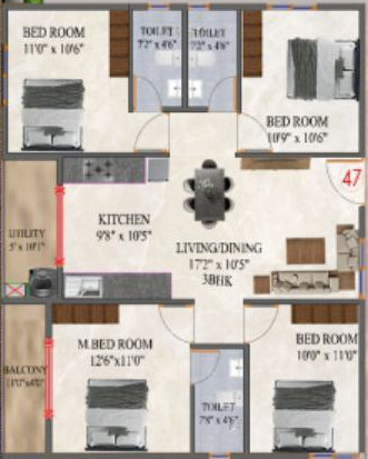Floor Plan sahara grand Floor Plan Floor Plan