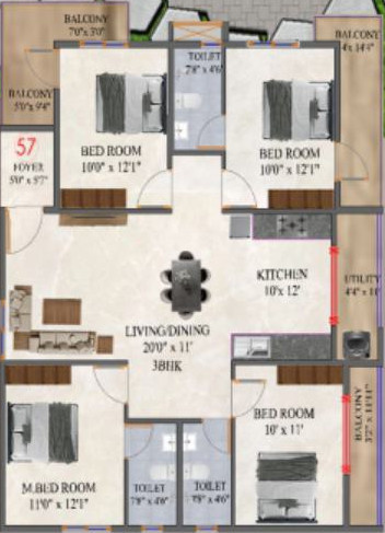 Floor Plan sahara grand Floor Plan Floor Plan