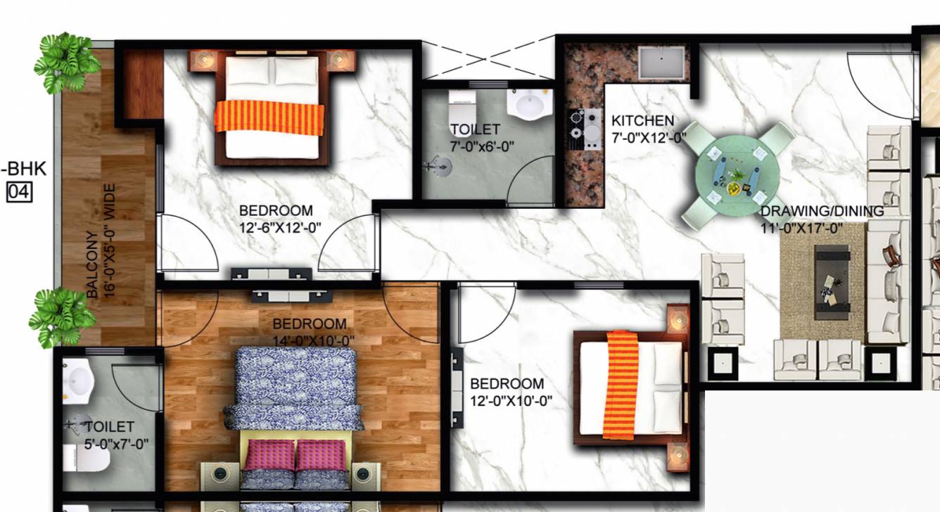 Floor Plan krishna elite Floor Plan Floor Plan