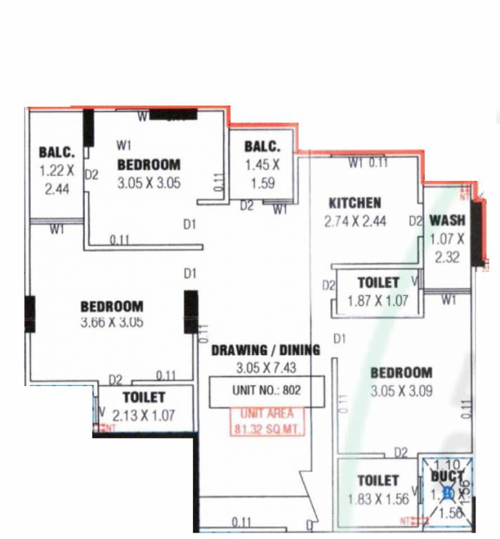 Floor Plan murlidhar paradise Floor Plan Floor Plan
