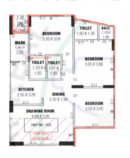 Floor Plan murlidhar paradise Floor Plan Floor Plan