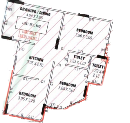 Floor Plan murlidhar paradise Floor Plan Floor Plan