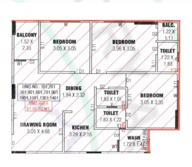 Floor Plan murlidhar paradise Floor Plan Floor Plan