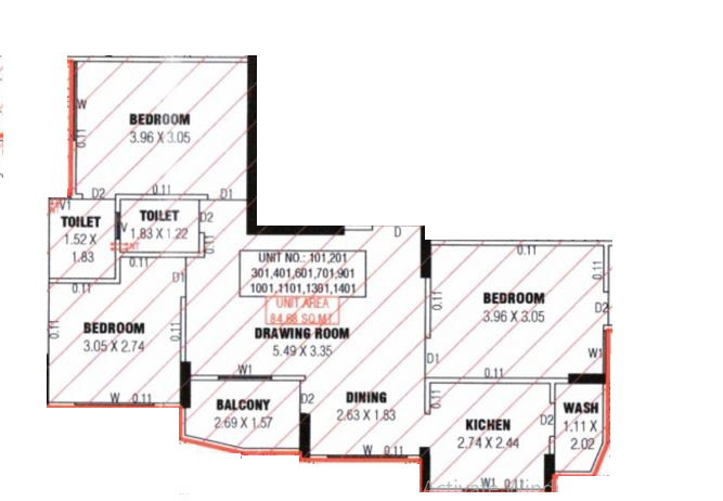 Floor Plan murlidhar paradise Floor Plan Floor Plan