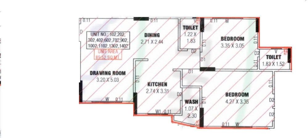 Floor Plan murlidhar paradise Floor Plan Floor Plan