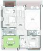 Upper Level Penthouse Plan  cilantra Floor Plan Upper Level Penthouse Plan