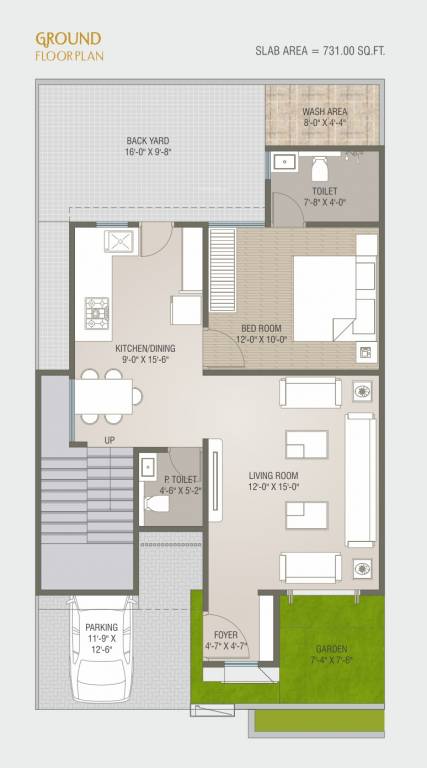  gajanan upvan Floor Plan Ground Floor Plan