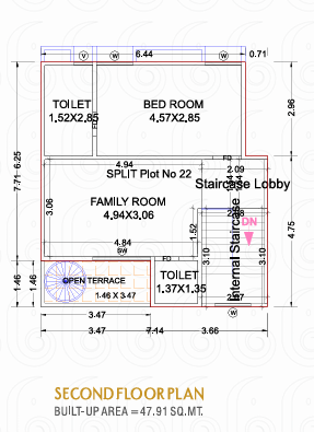 Second Floor Plan gajanan upvan Floor Plan Second Floor Plan
