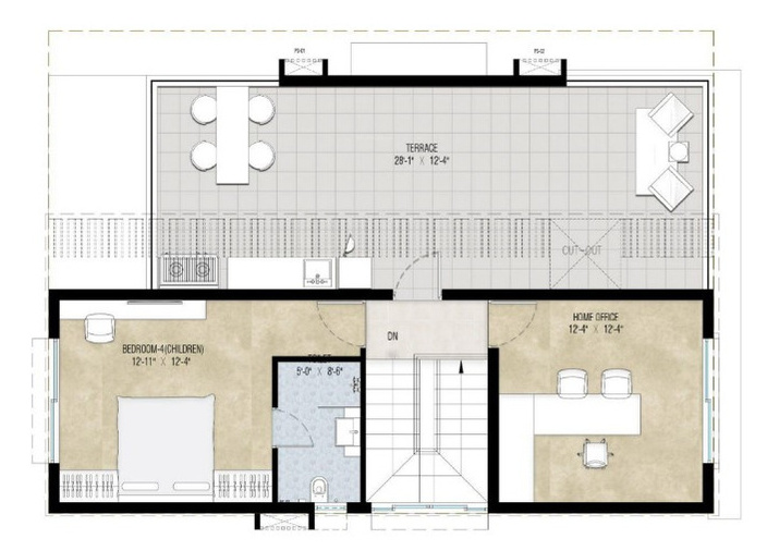 Terrace Floor Plan paradise on earth Floor Plan Terrace Floor Plan