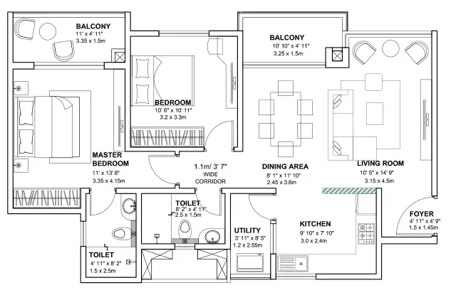  avenues Floor Plan Floor Plan