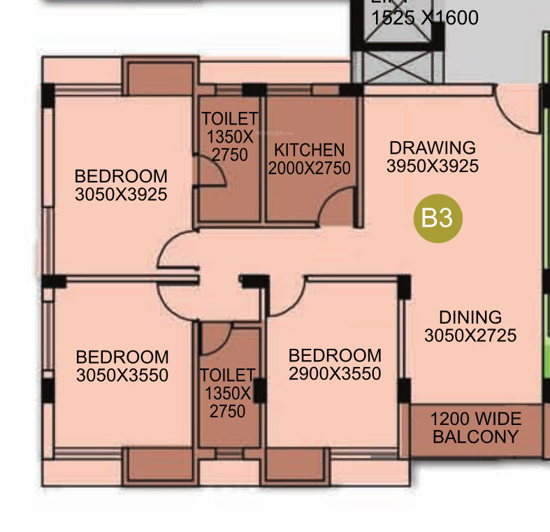 Floor Plan pushpak rezidency Floor Plan Floor Plan