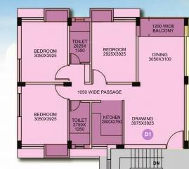  pushpak-rezidency Floor Plan Floor Plan