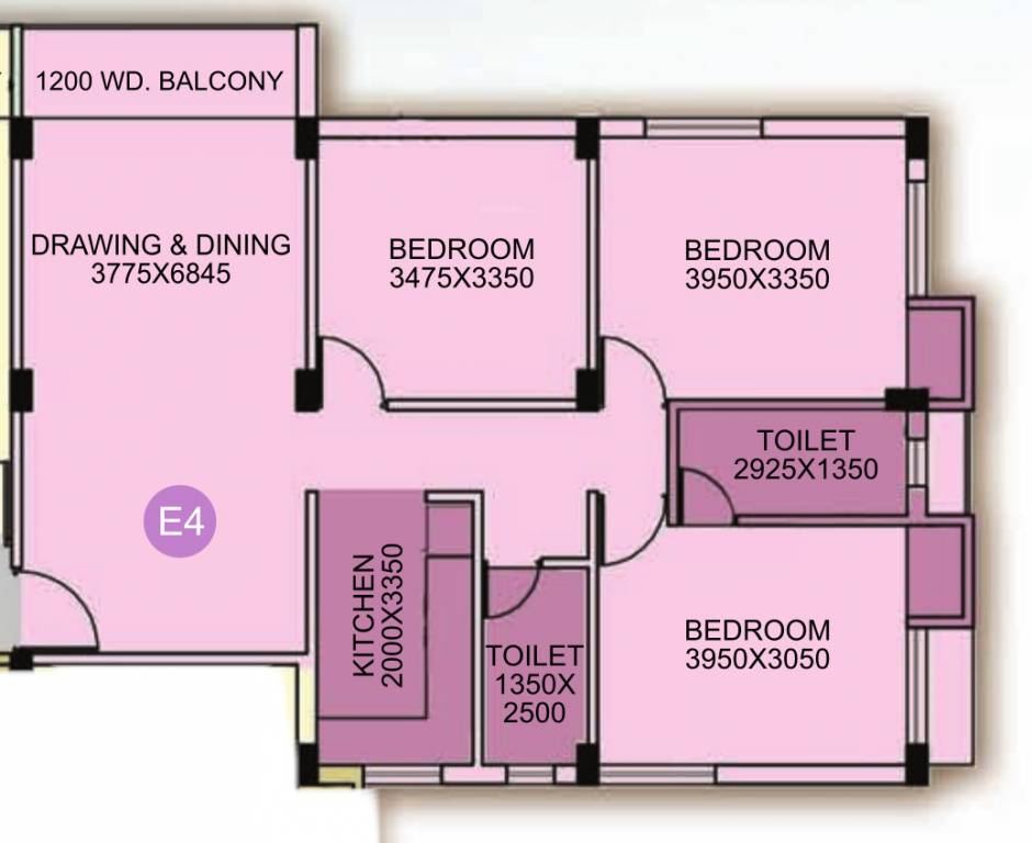Floor Plan pushpak rezidency Floor Plan Floor Plan