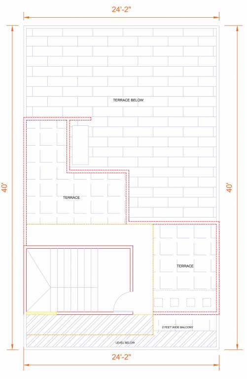 Terrace Floor Plan aasra gold Floor Plan Terrace Floor Plan